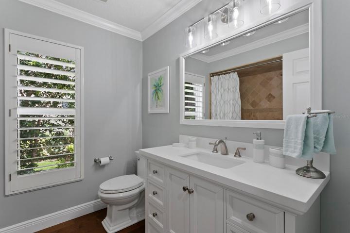 The 3rd bedroom is located at the back of the home
