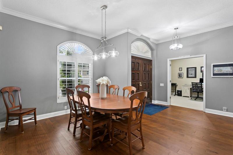 New engineered hardwood floors throughout all of the main living areas