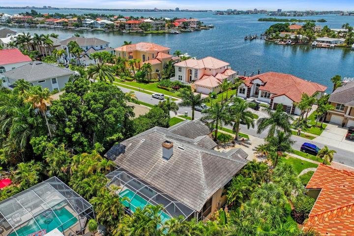 Directly across the street from a canal out to Boca Ciega Bay