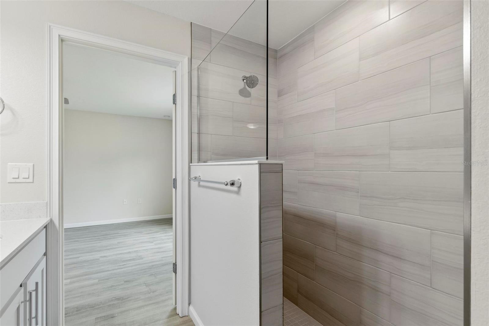 Owner's Walk-in Shower