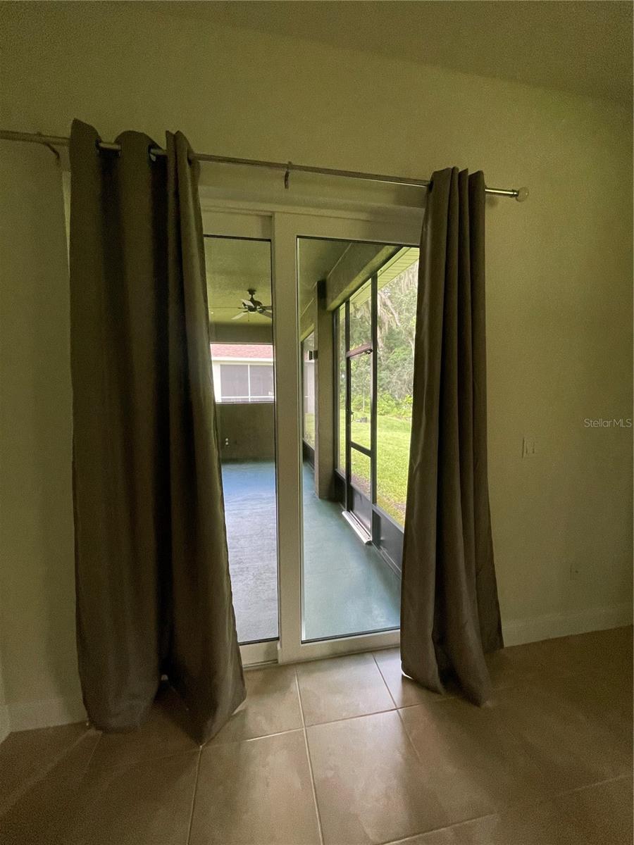Master BR Patio Door