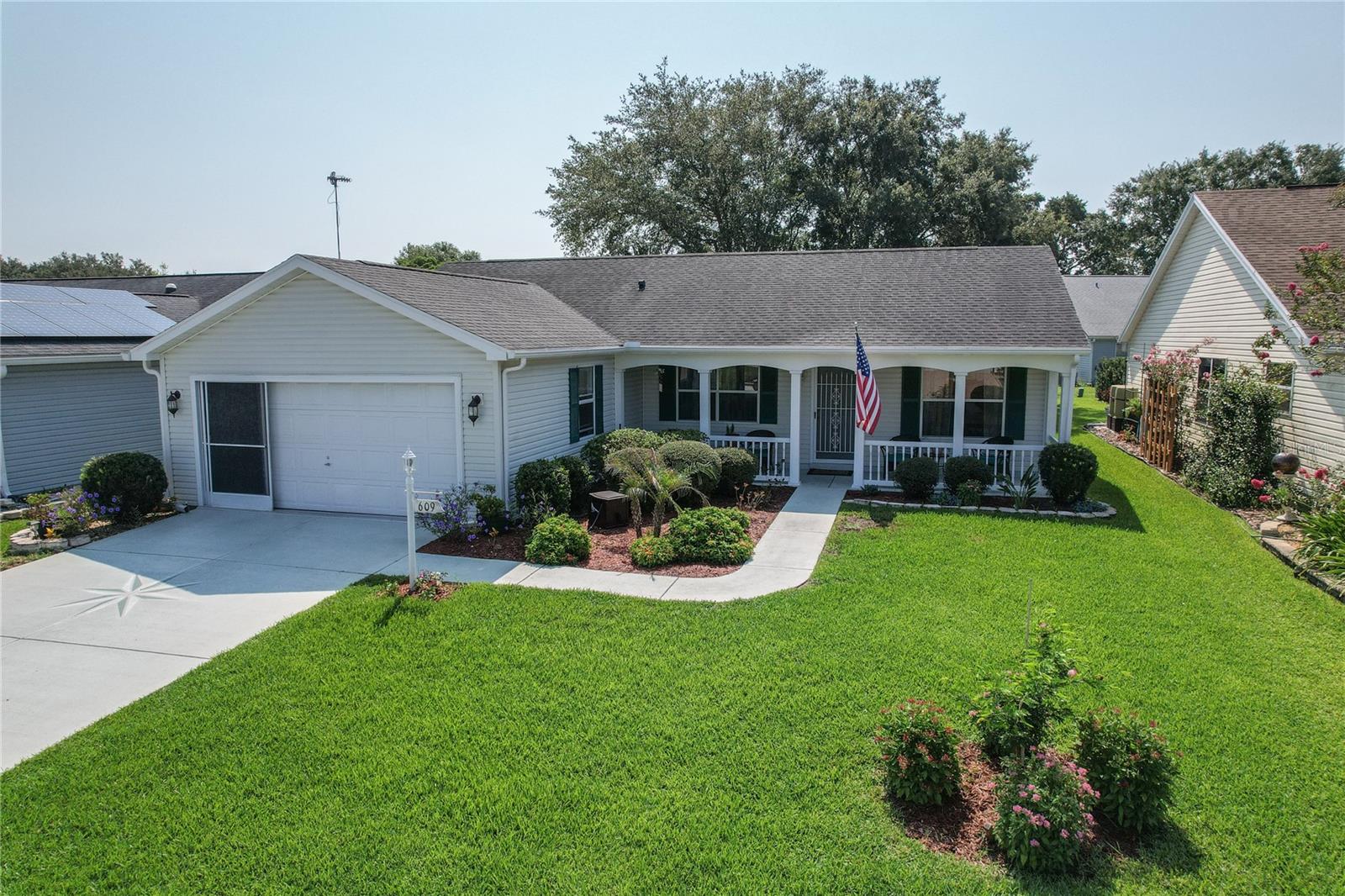 Drone Shot Front of House