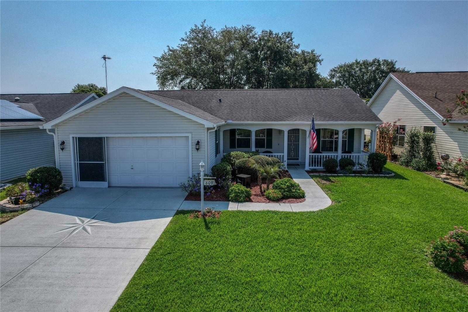 Drone Shot Front of House