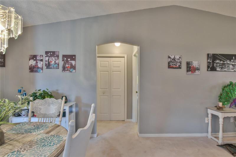 Entry to second Bedroom and Bath