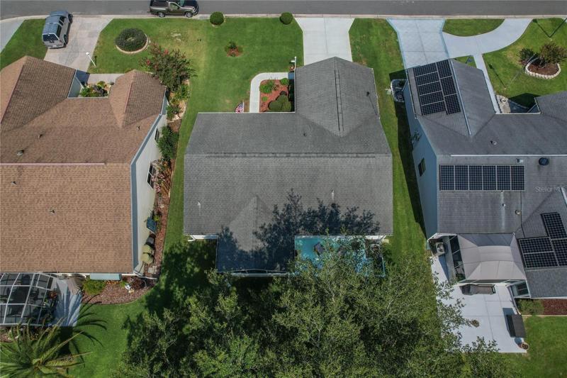 Drone Shot Overview of the House