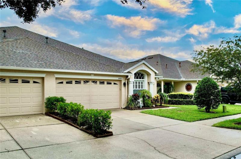 Spacious villa with a side entrance