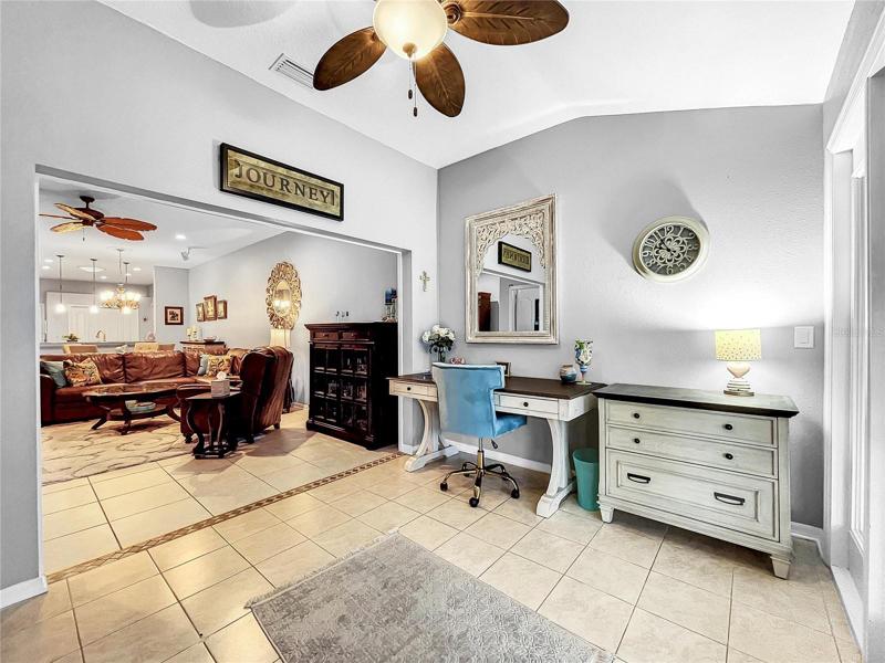 Amazing Bonus Room adjacent to the living area