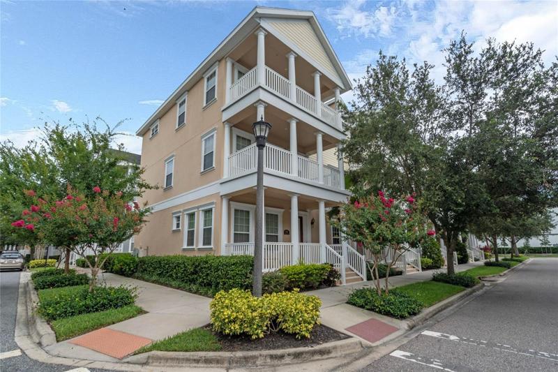 Nicely landscaped and maintained community giving you worry-free living.