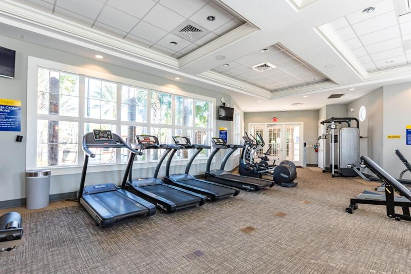 FITNESS CENTER.