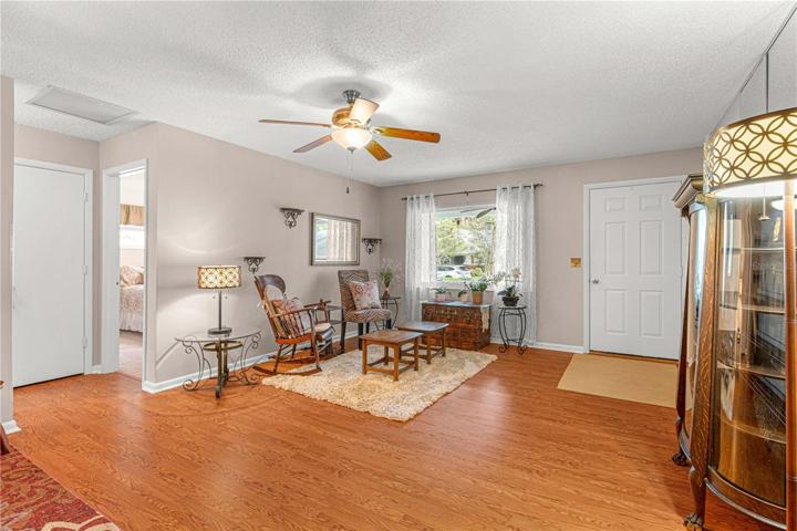 View from Kitchen/Family Room towards Bedroom Hall