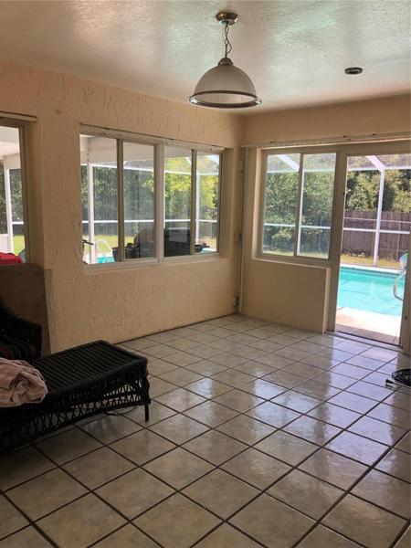 Enclosed porch