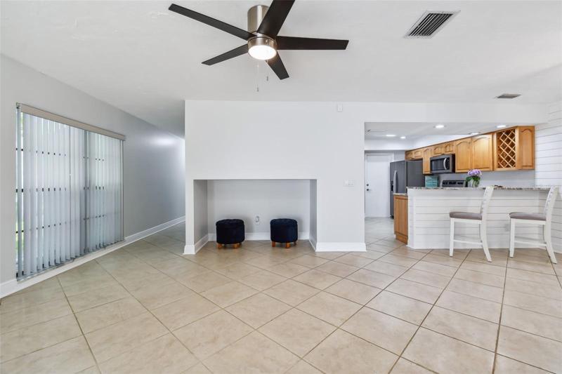 Great option for hanging TV and cabinet alcove