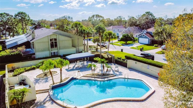 Community pool just around the corner from your home