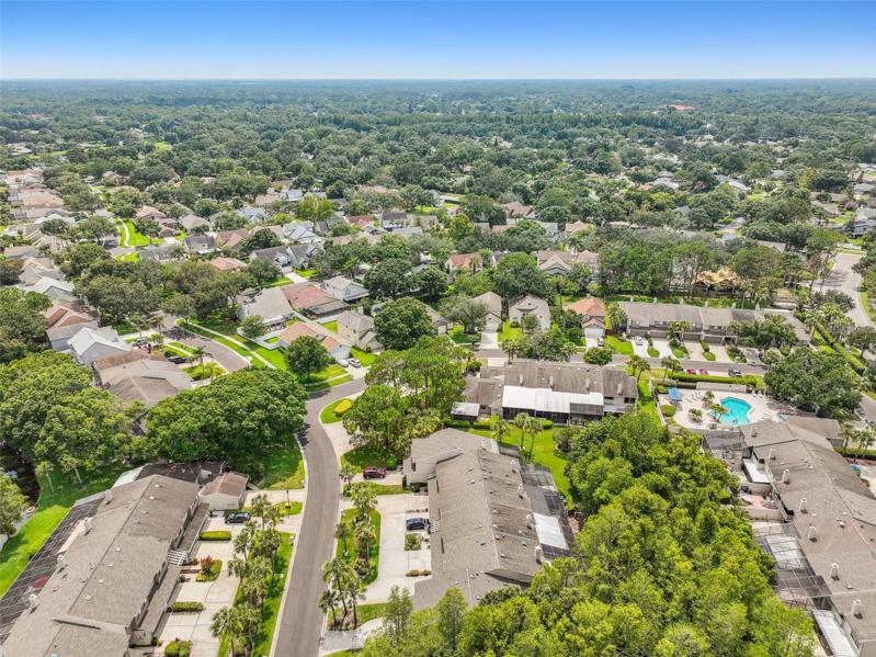 Monaco Gardens has a mix of townhomes and single-family homes