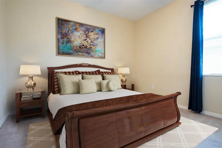 bedroom Staged