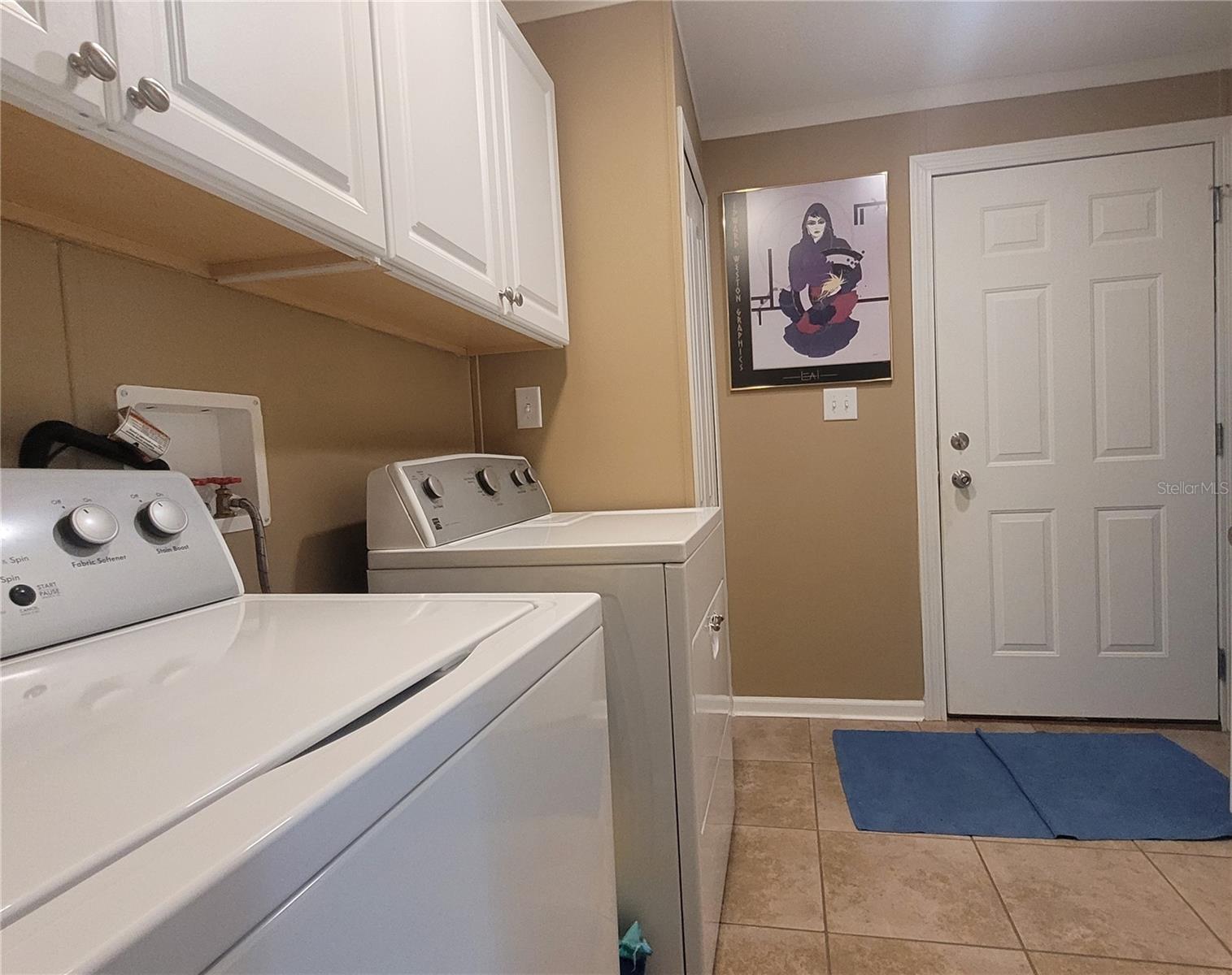 LAUNDRY ROOM WITH STORAGE