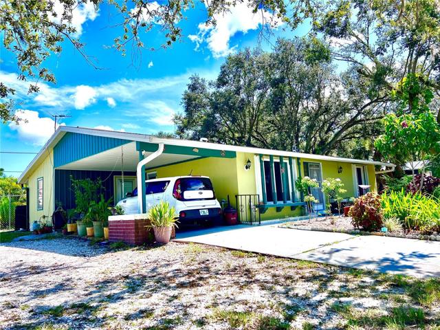 Front of home, has seperate garage on additional lot