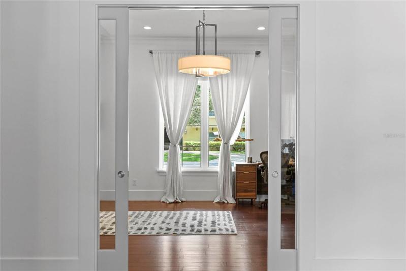 Pocket doors