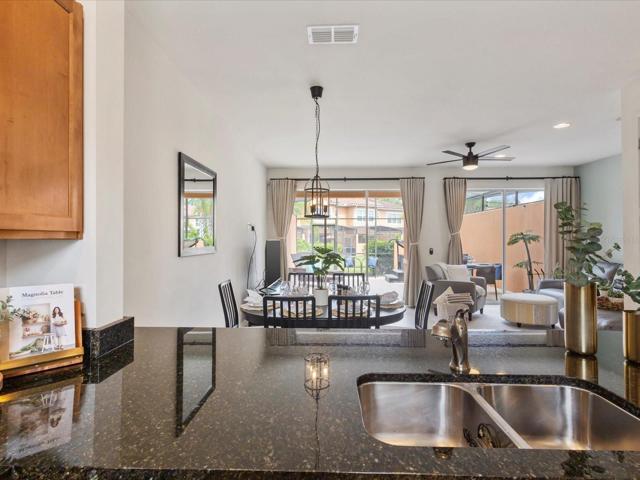 Kitchen overlooking Dining Area