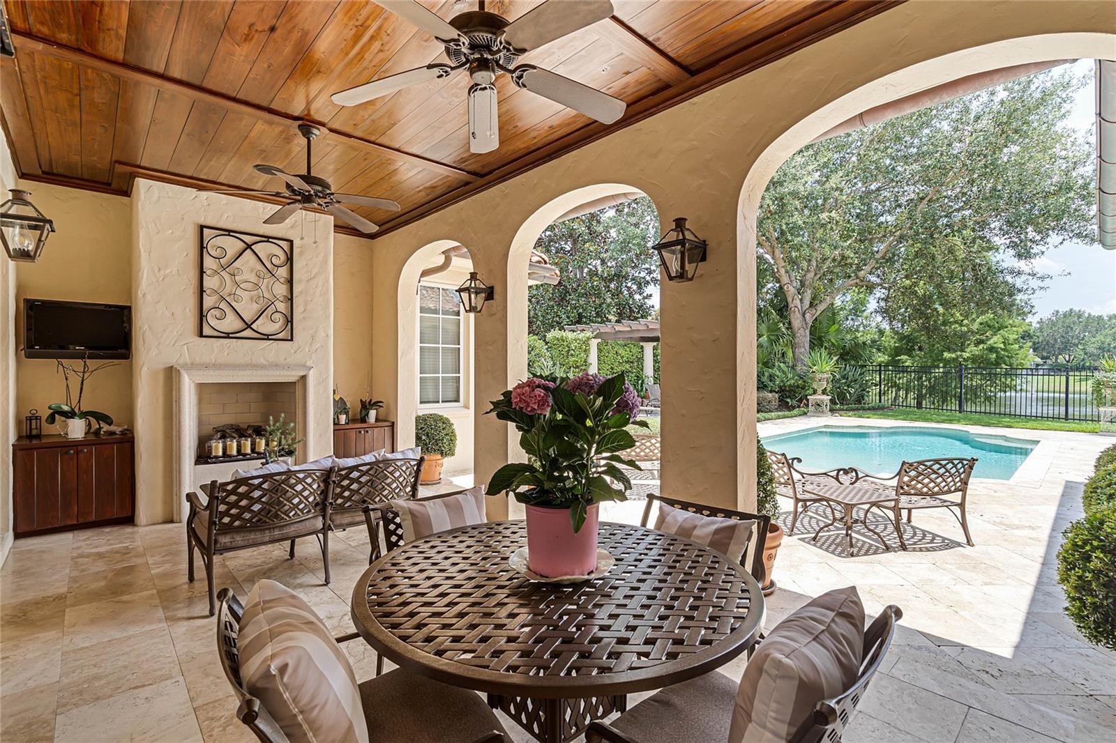 rear lanai