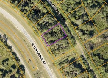 County map of lot