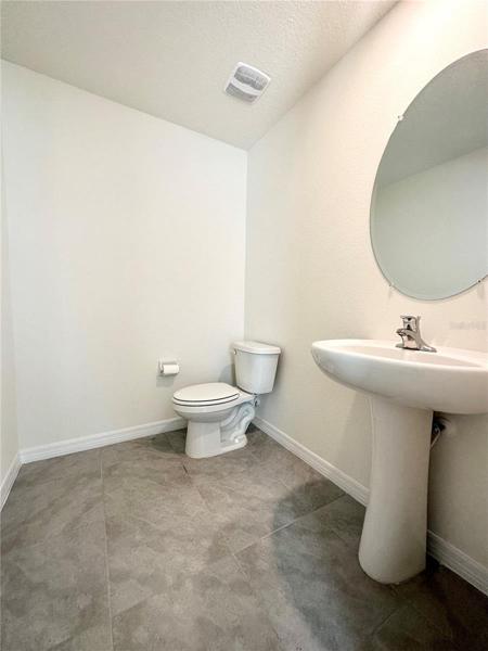 !/2 Bath (downstairs)