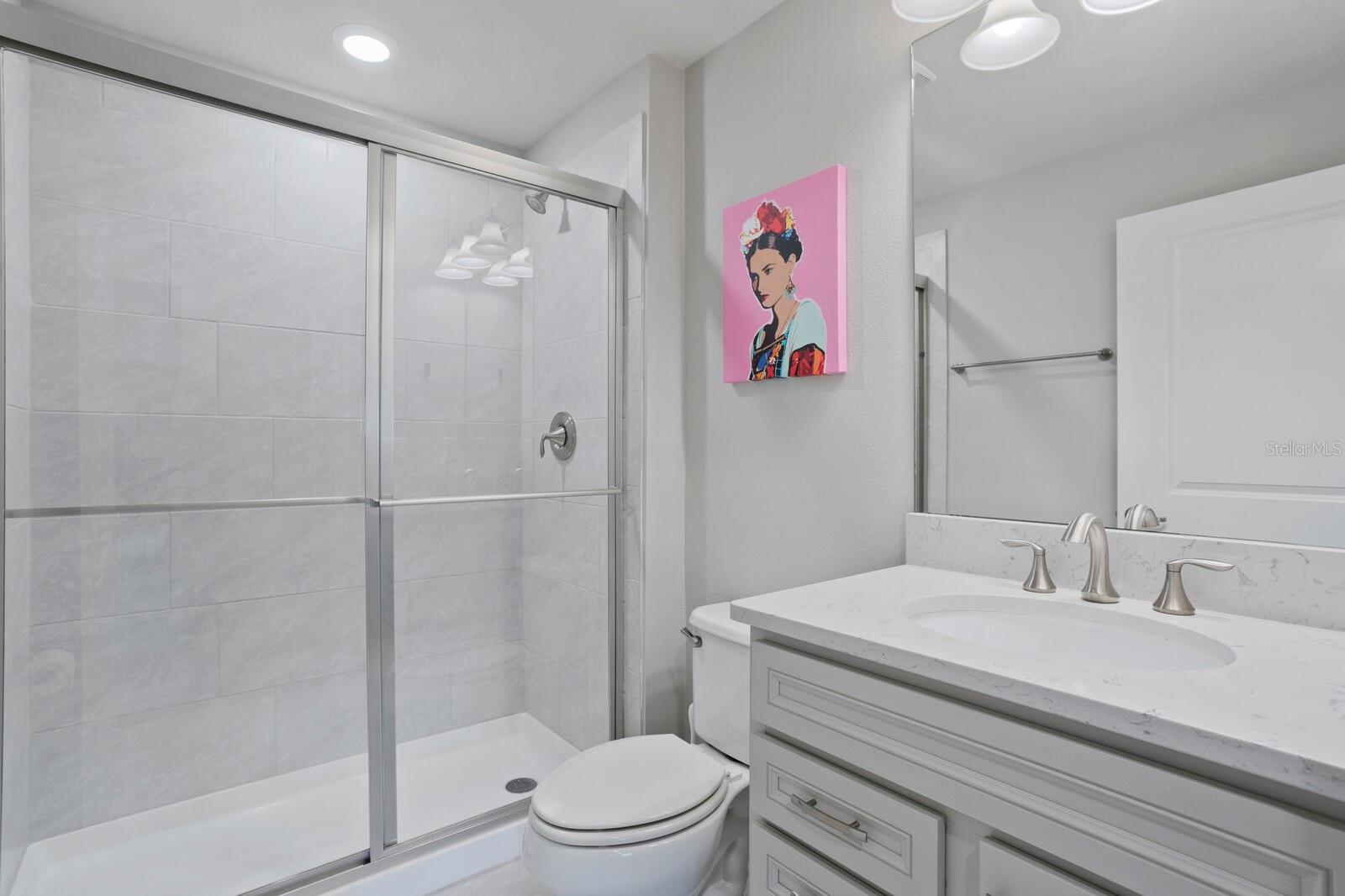The 3rd full bath on the 2nd floor
