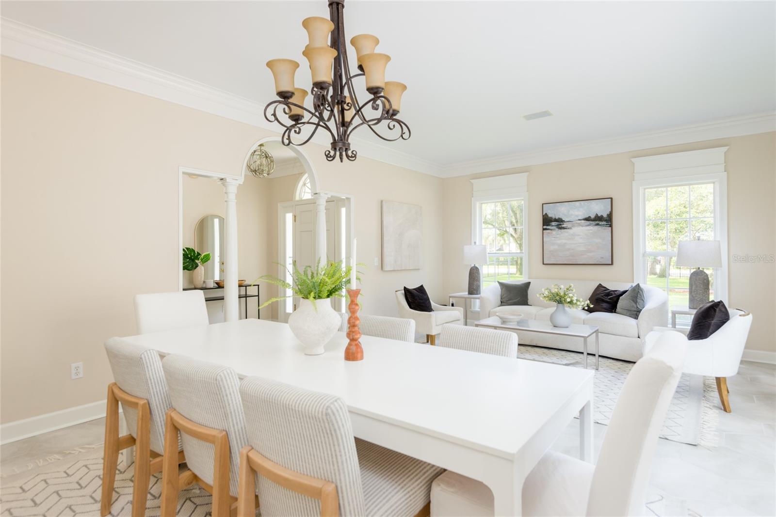 Formal dining room