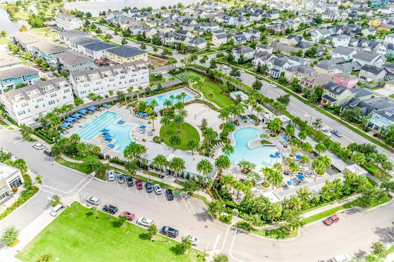 Laureate Park is a ONE-OF-A-KIND community that offers its residents resort style community pools, tennis courts, fitness center, several playgrounds & parks, a community garden, dog park, soccer complex and more!