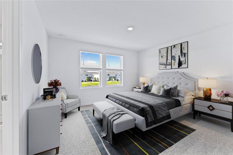 Master bedroom(staged )