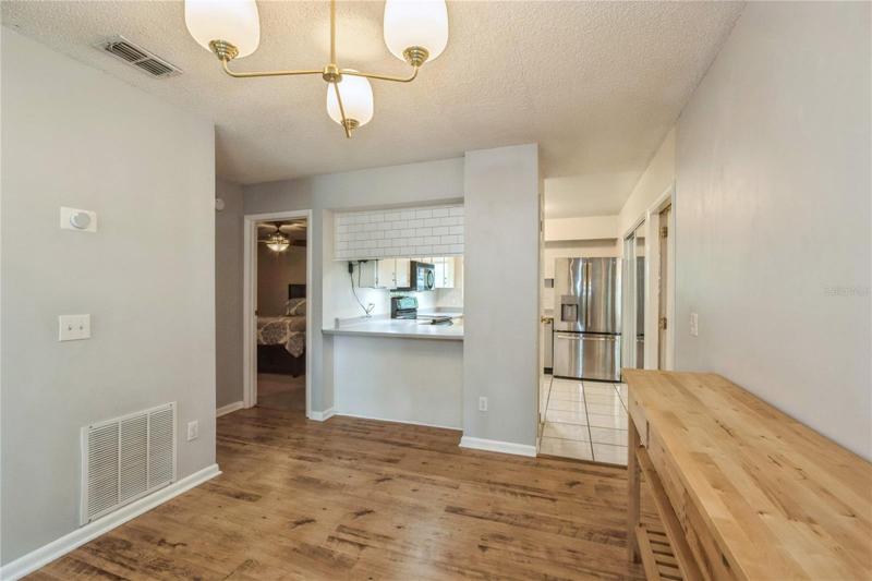View of Dining Room and Breakfast Bar