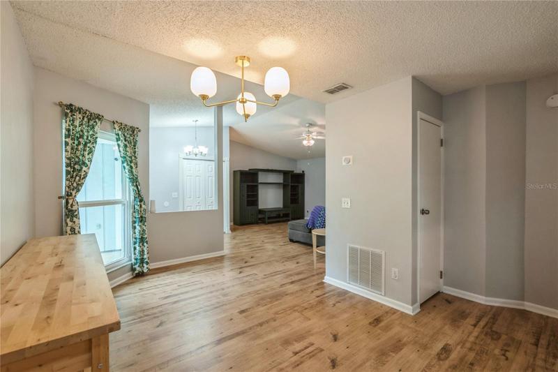 View of Dining Room towards Living Room
