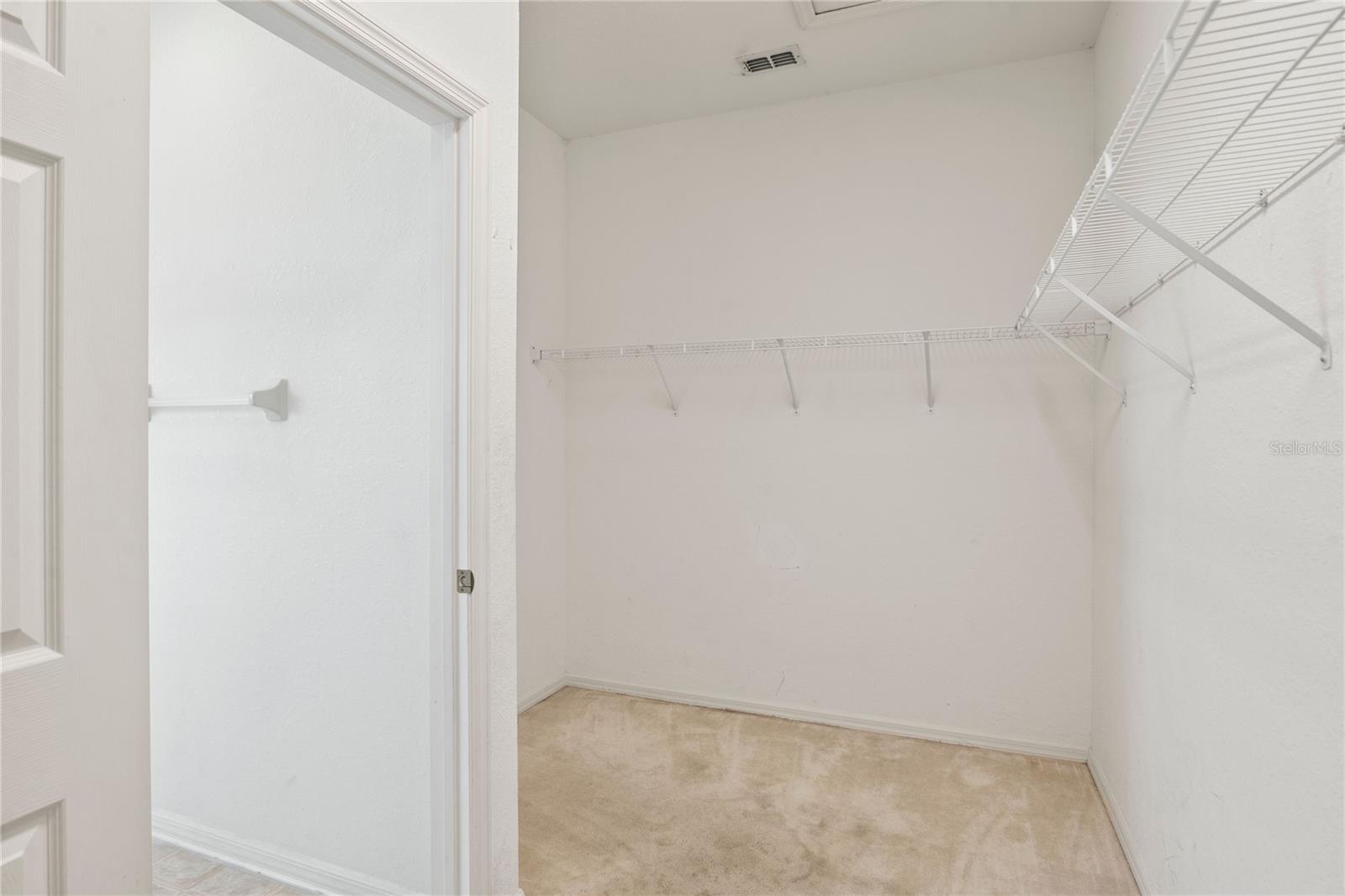 Owner's Suite Walk In Closet