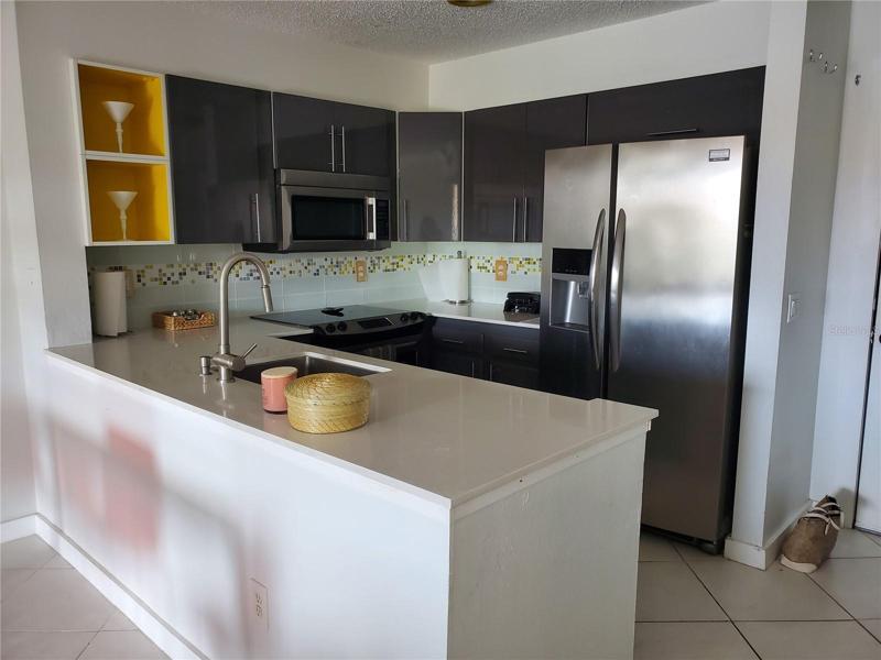 Updated Kitchen with Corian