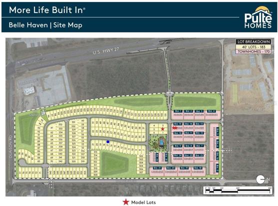 Homesite 17 is indicated by a blue dot.