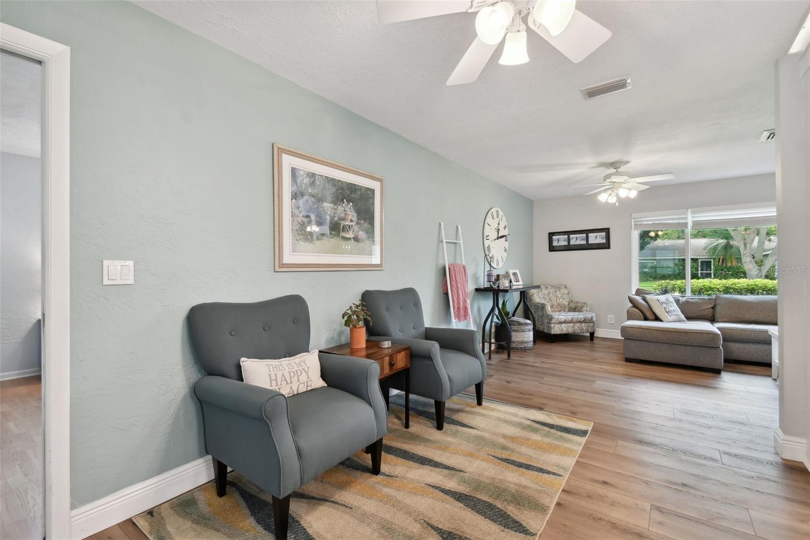 Living room extended
