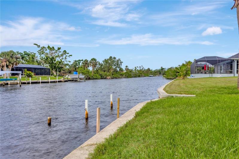 The dock was removed when the new seawall was done, but never rebuilt