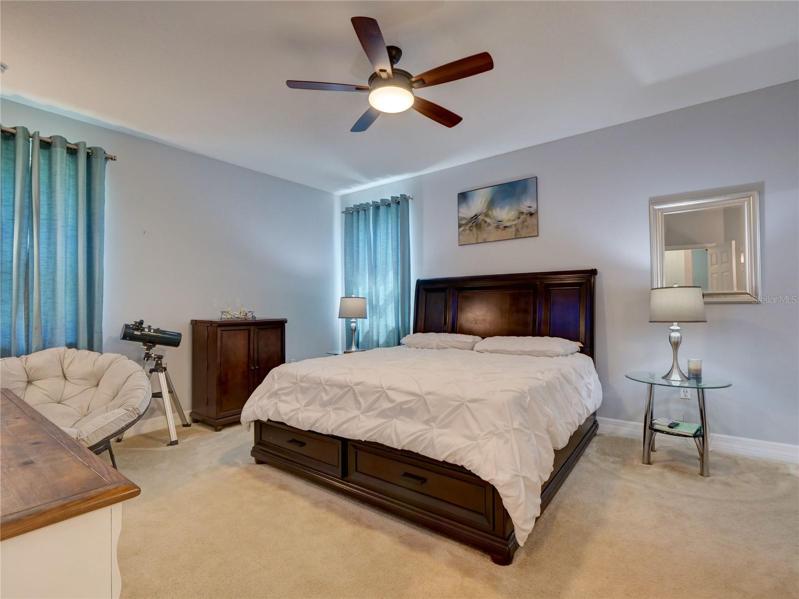 Master Suite with walk-in-closet