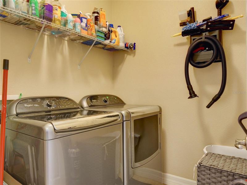 Indoor Laundry Room