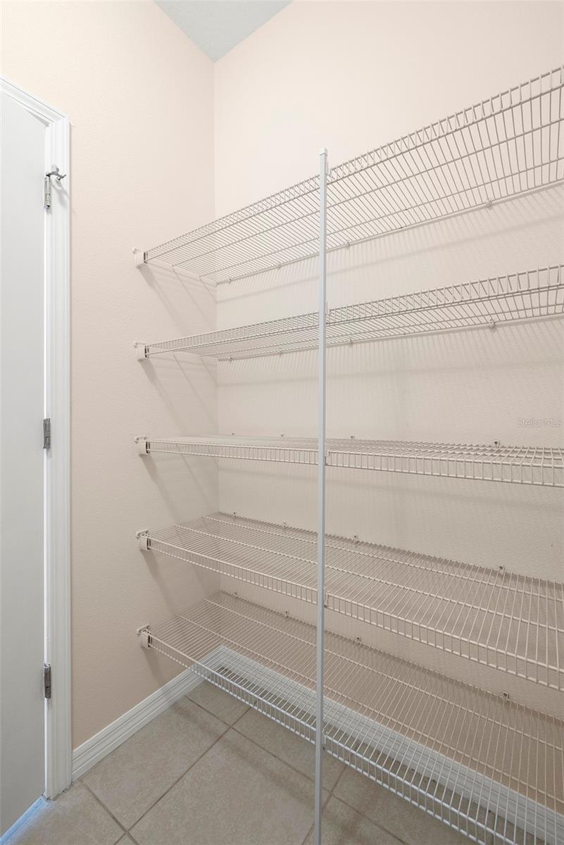 Pantry Walk in Closet!