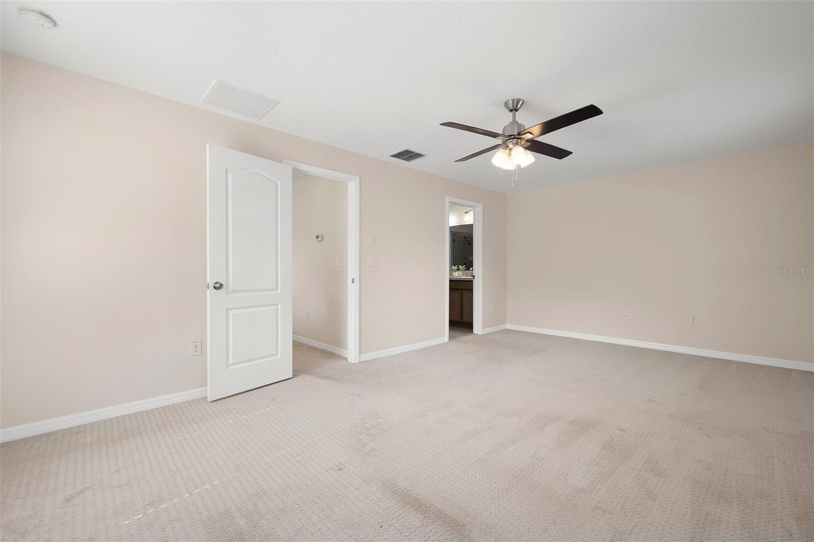 Master Bedroom is very Large with Master Bathroom En Suite!