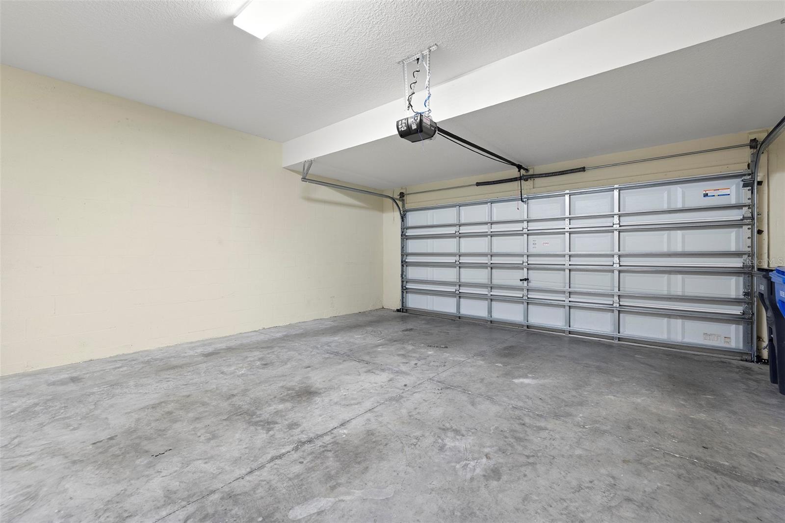 The Garage is oversized and fit 2 SUVS easily!