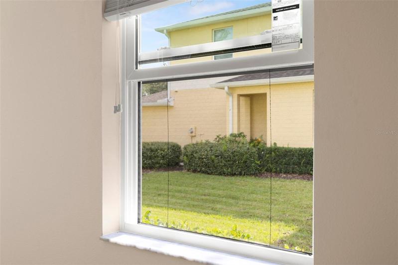 You can see the Screen as the window is Open!