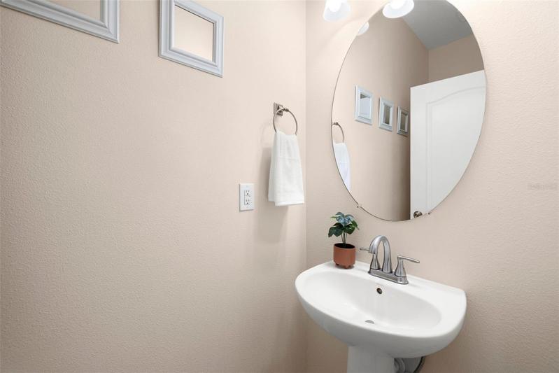 1/2 Bathroom for Guests on First Floor