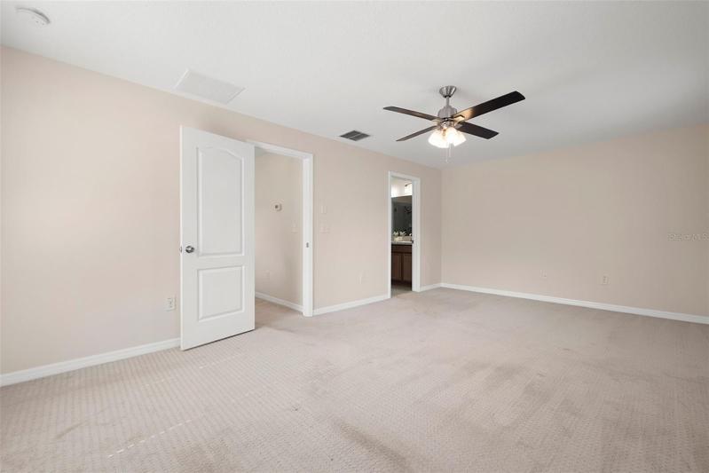 Master Bedroom is very Large with Master Bathroom En Suite!