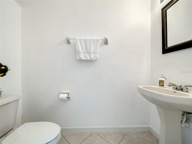 Powder Bathroom on First Floor