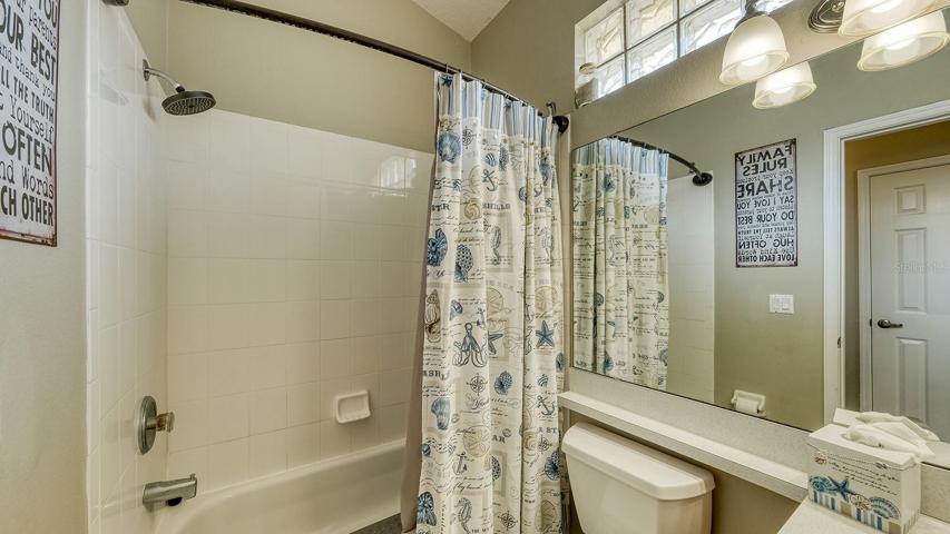 first bath shares with second bedroom