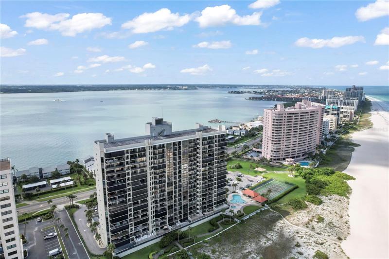 Spectacular view of the Gulf and Intercoastal