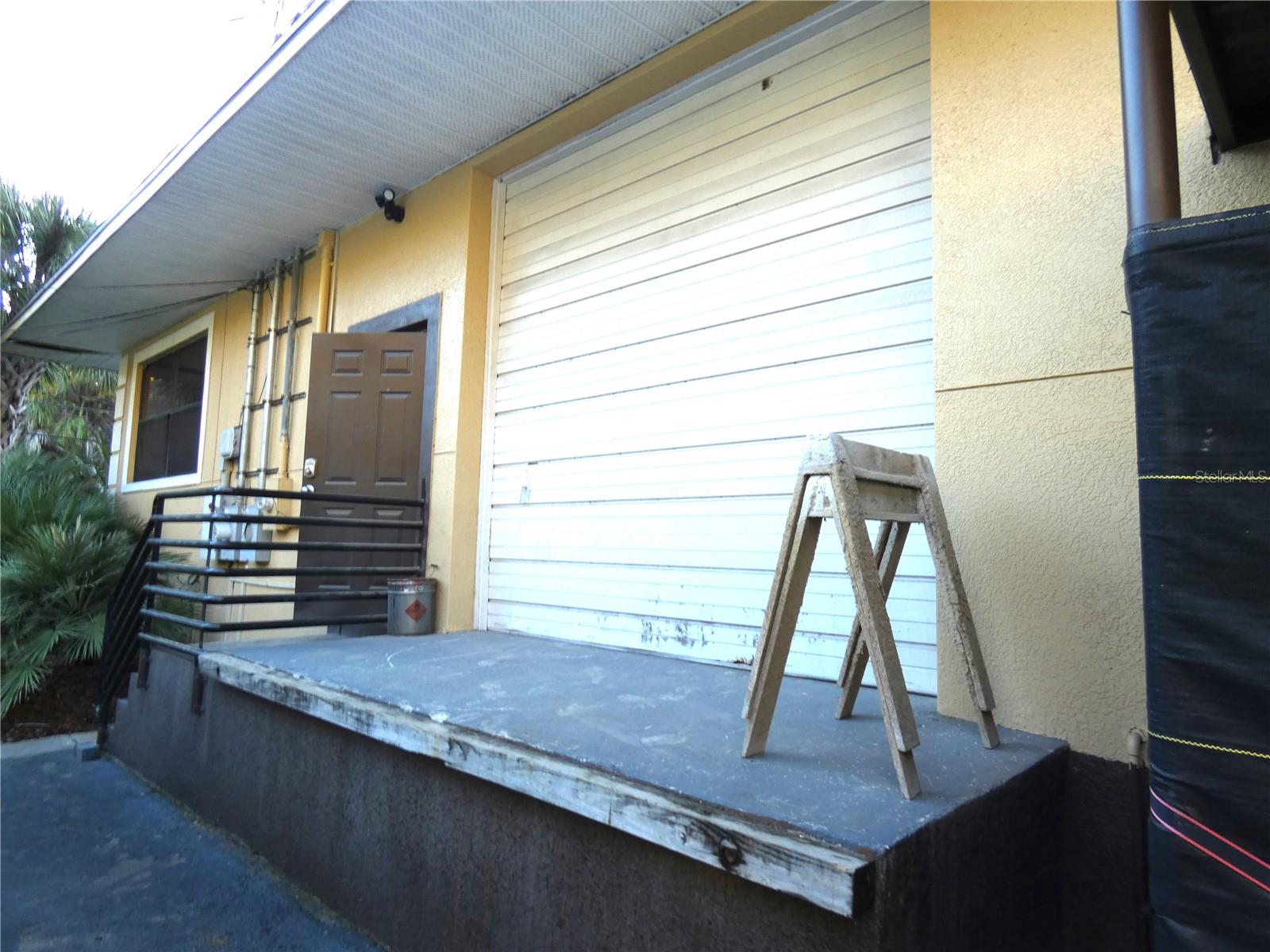 Loading Dock in Rear of Building