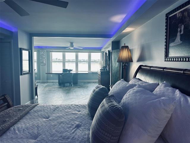 WATER VIEWS FROM MASTER BEDROOM